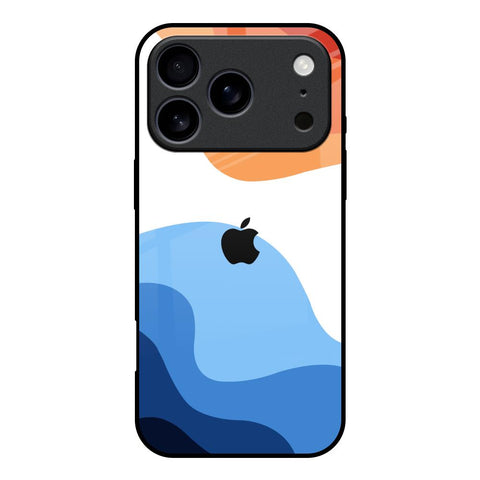 Wavy Color Pattern iPhone 17 Pro Glass Back Cover Online