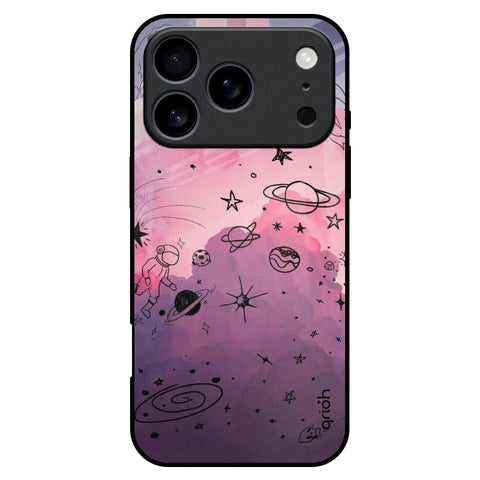 Space Doodles iPhone 17 Pro Max Glass Back Cover Online