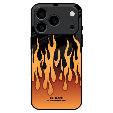 Fire Flame iPhone 17 Pro Max Glass Back Cover Online