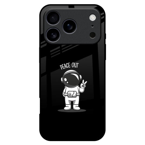 Peace Out Astro iPhone 17 Pro Max Glass Back Cover Online