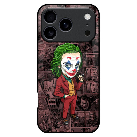 Joker Cartoon iPhone 17 Pro Max Glass Back Cover Online