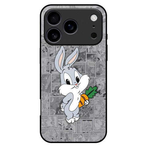 Cute Baby Bunny iPhone 17 Pro Max Glass Back Cover Online