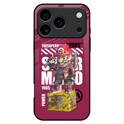 Gangster Hero iPhone 17 Pro Max Glass Back Cover Online