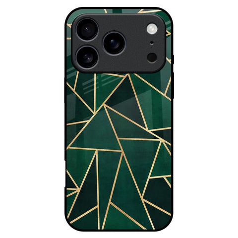 Abstract Green iPhone 17 Pro Max Glass Back Cover Online