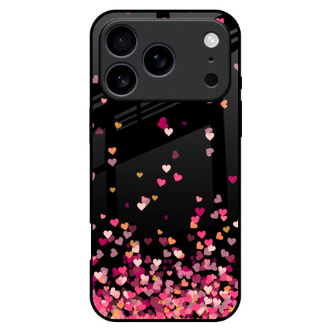 Heart Rain Fall iPhone 17 Pro Max Glass Back Cover Online