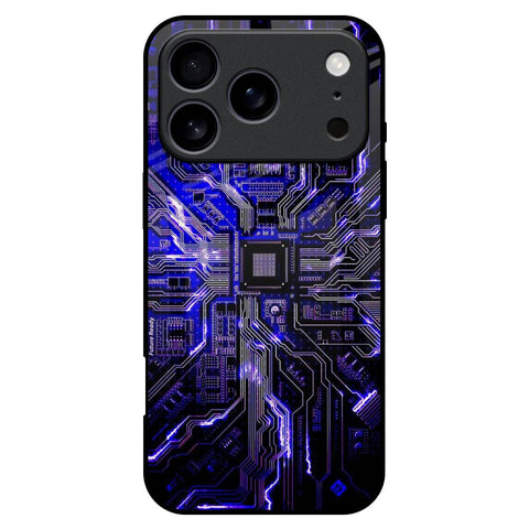 Techno Color Pattern iPhone 17 Pro Max Glass Back Cover Online