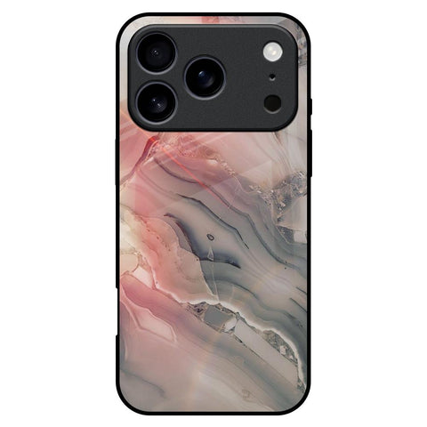 Pink And Grey Marble iPhone 17 Pro Max Glass Back Cover Online
