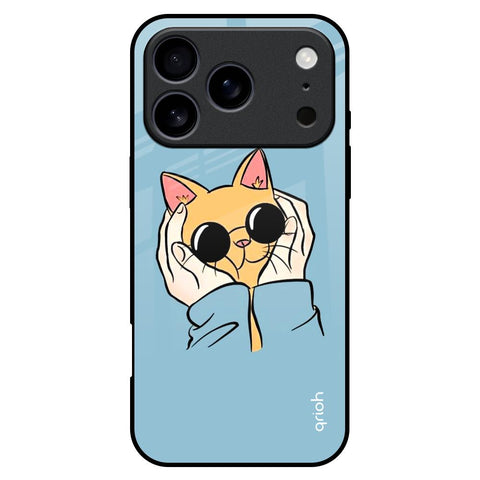 Adorable Cute Kitty iPhone 17 Pro Max Glass Back Cover Online