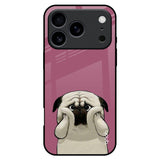 Funny Pug Face iPhone 17 Pro Max Glass Back Cover Online