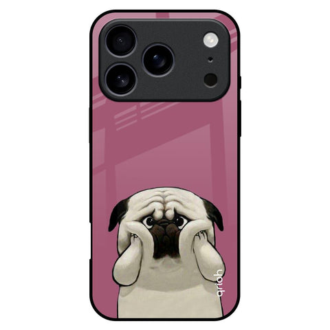 Funny Pug Face iPhone 17 Pro Max Glass Back Cover Online