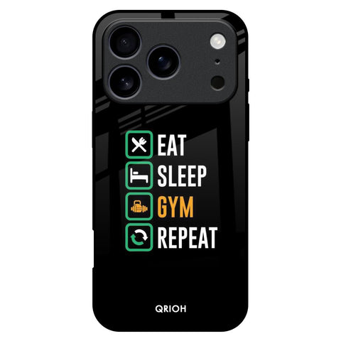 Daily Routine iPhone 17 Pro Max Glass Back Cover Online
