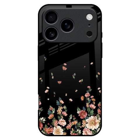 Floating Floral Print iPhone 17 Pro Max Glass Back Cover Online