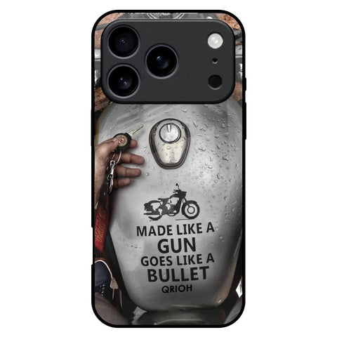 Royal Bike iPhone 17 Pro Max Glass Back Cover Online