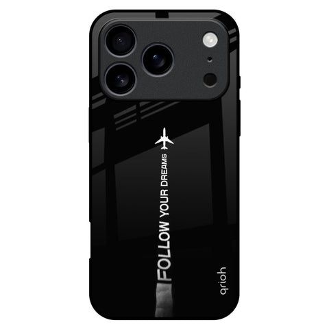 Follow Your Dreams iPhone 17 Pro Max Glass Back Cover Online