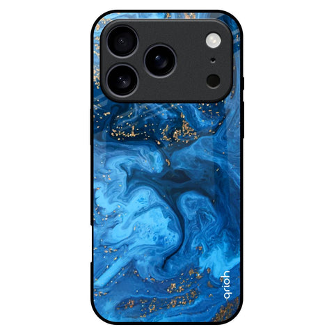 Gold Sprinkle iPhone 17 Pro Max Glass Back Cover Online