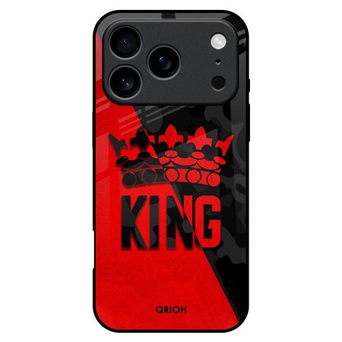 I Am A King iPhone 17 Pro Max Glass Back Cover Online