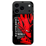 Red Vegeta iPhone 17 Pro Max Glass Back Cover Online