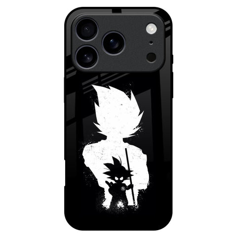 Monochrome Goku iPhone 17 Pro Max Glass Back Cover Online