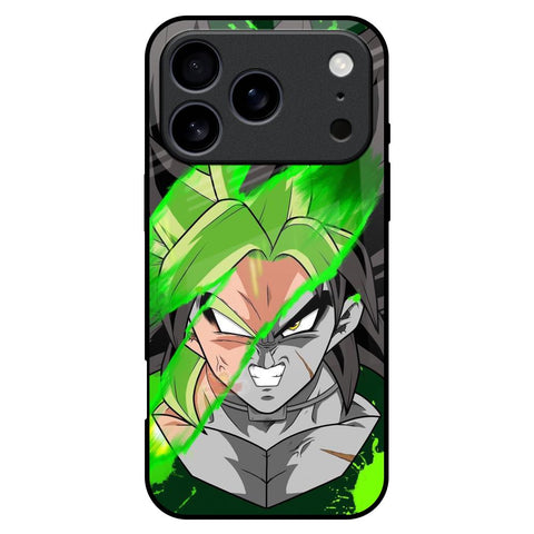 Anime Green Splash iPhone 17 Pro Max Glass Back Cover Online