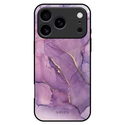Purple Gold Marble iPhone 17 Pro Max Glass Back Cover Online