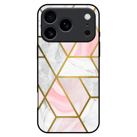 Geometrical Marble iPhone 17 Pro Max Glass Back Cover Online