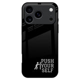 Push Your Self iPhone 17 Pro Max Glass Back Cover Online