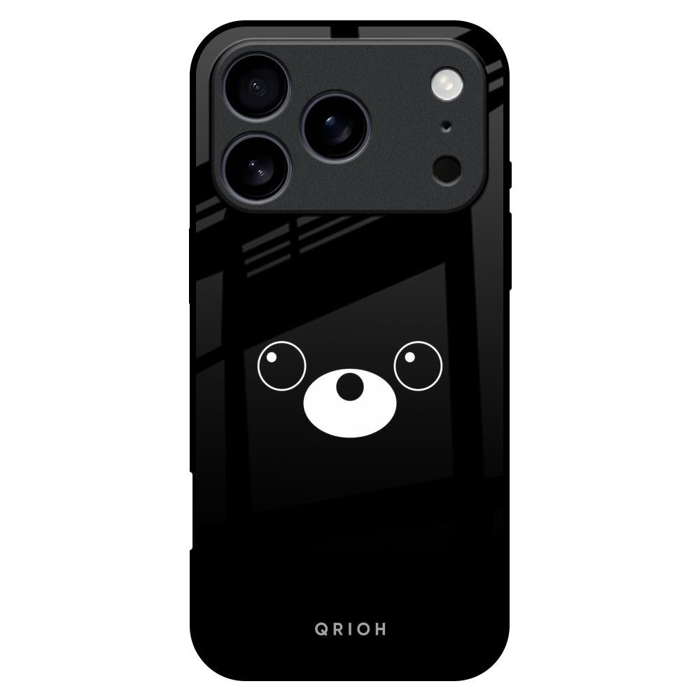 Cute Bear iPhone 17 Pro Max Glass Back Cover Online