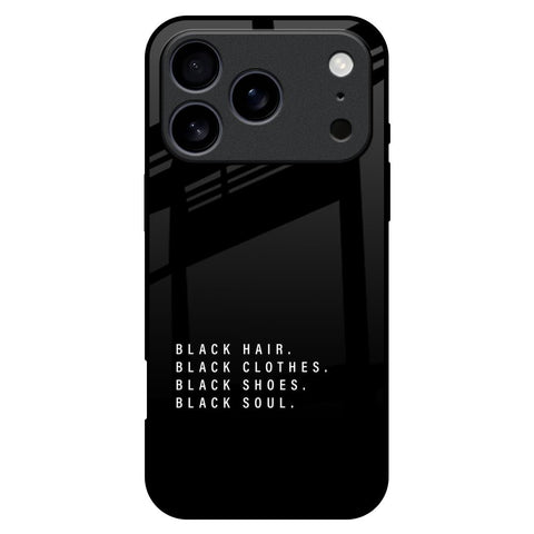 Black Soul iPhone 17 Pro Max Glass Back Cover Online