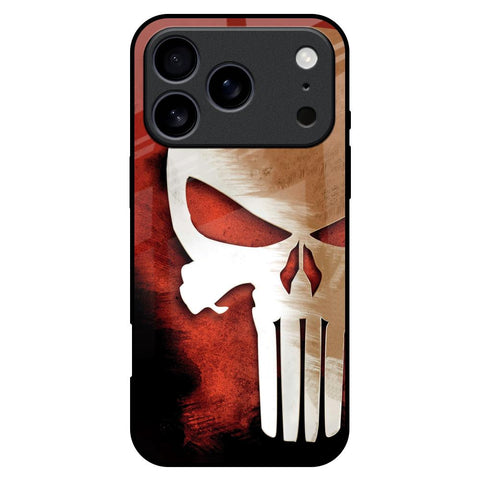 Red Skull iPhone 17 Pro Max Glass Back Cover Online