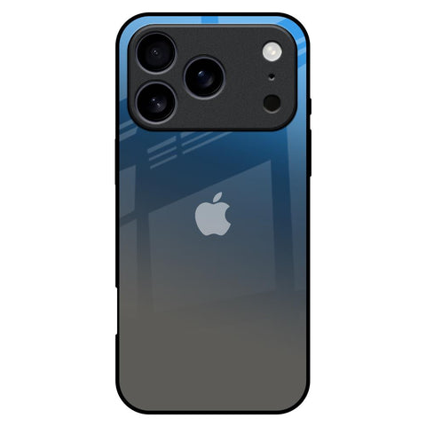 Blue Grey Ombre iPhone 17 Pro Max Glass Back Cover Online