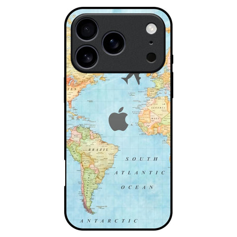 Fly Around The World iPhone 17 Pro Max Glass Back Cover Online