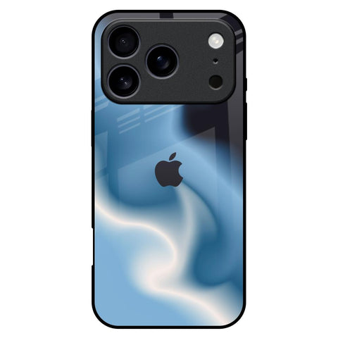 Blue Waves iPhone 17 Pro Max Glass Back Cover Online