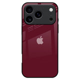 Classic Burgundy iPhone 17 Pro Max Glass Back Cover Online
