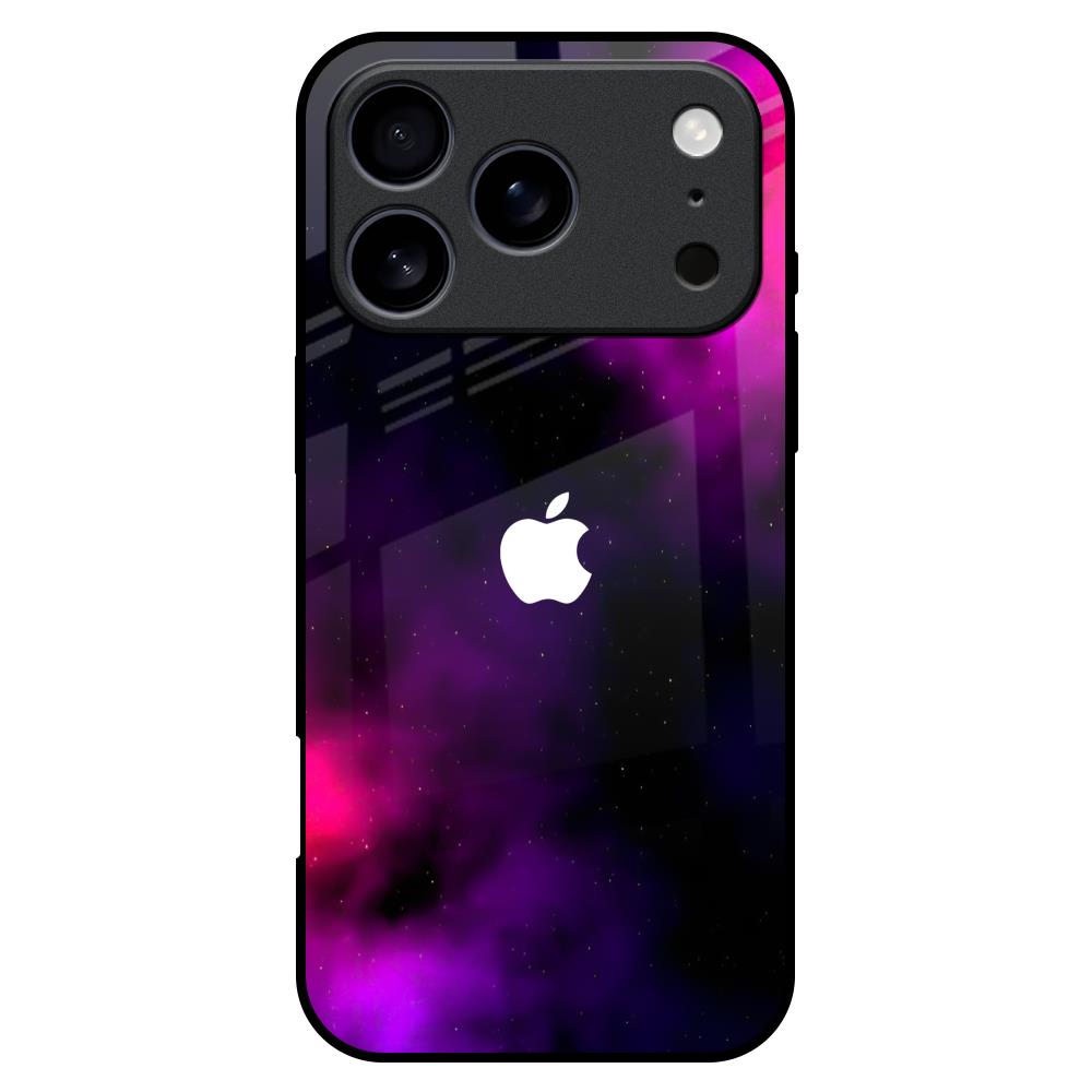 Pink Galaxy iPhone 17 Pro Max Glass Back Cover Online