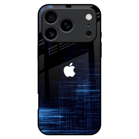 Blue Scratch iPhone 17 Pro Max Glass Back Cover Online