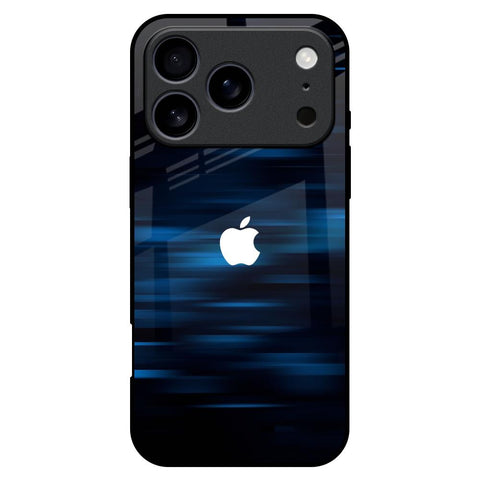 Blue Rough Abstract iPhone 17 Pro Max Glass Back Cover Online