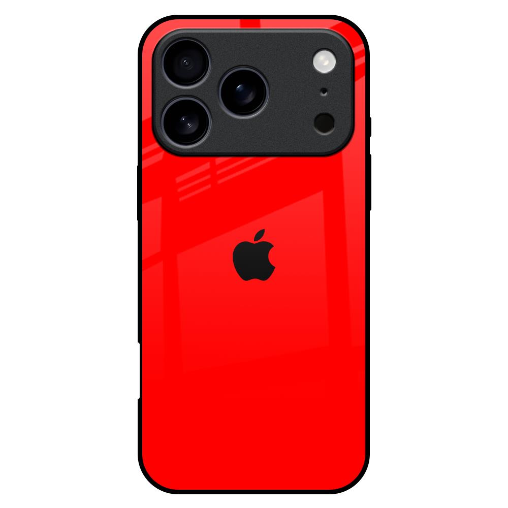 Blood Red iPhone 17 Pro Max Glass Back Cover Online