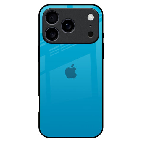Blue Aqua iPhone 17 Pro Max Glass Back Cover Online