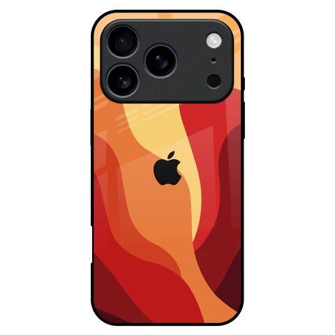 Magma Color Pattern iPhone 17 Pro Max Glass Back Cover Online