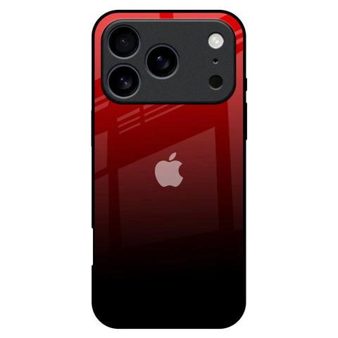Maroon Faded iPhone 17 Pro Max Glass Back Cover Online