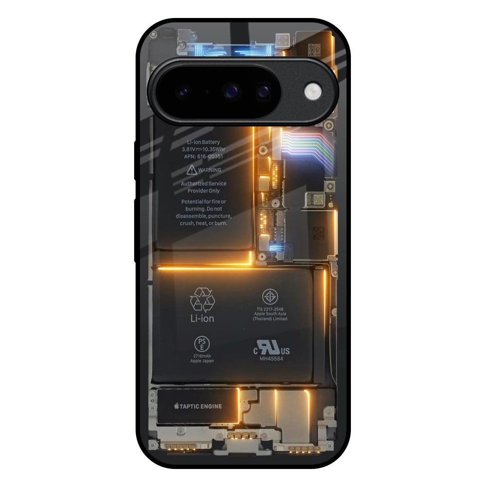 Glow Up Skeleton Google Pixel 10 5G Glass Back Cover Online