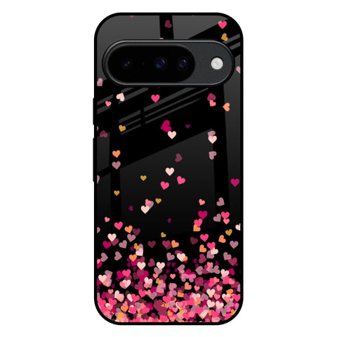 Heart Rain Fall Google Pixel 10 5G Glass Back Cover Online