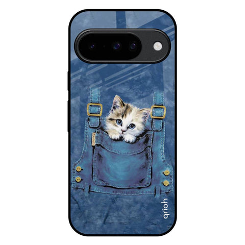 Kitty In Pocket Google Pixel 10 5G Glass Back Cover Online