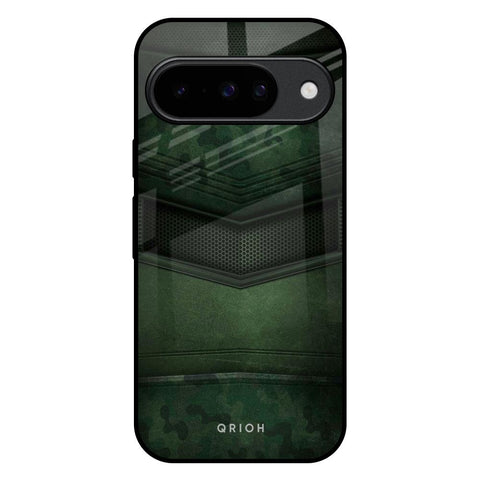 Green Leather Google Pixel 10 5G Glass Back Cover Online