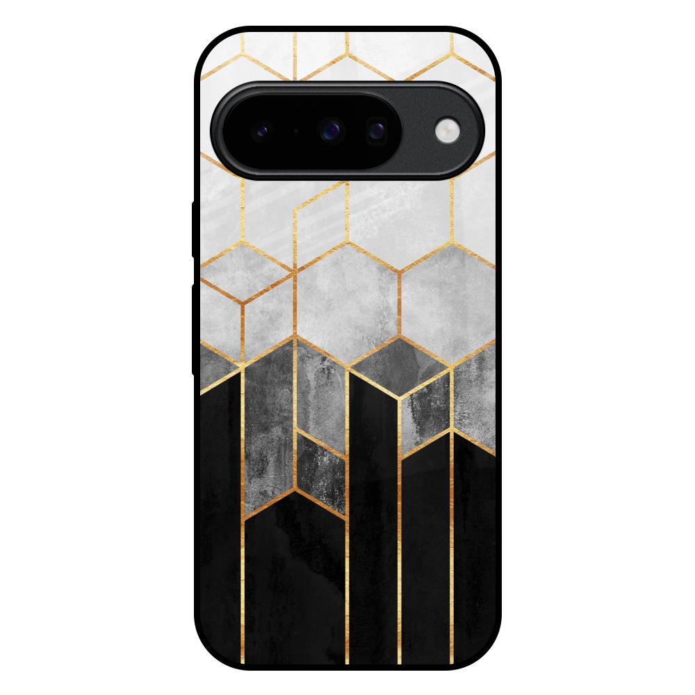 Tricolor Pattern Google Pixel 10 5G Glass Back Cover Online