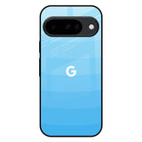 Wavy Blue Pattern Google Pixel 10 5G Glass Back Cover Online