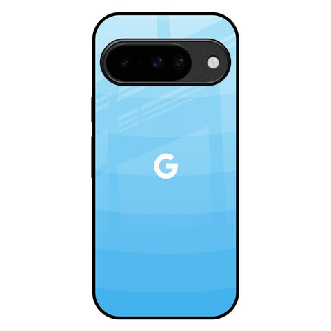 Wavy Blue Pattern Google Pixel 10 5G Glass Back Cover Online