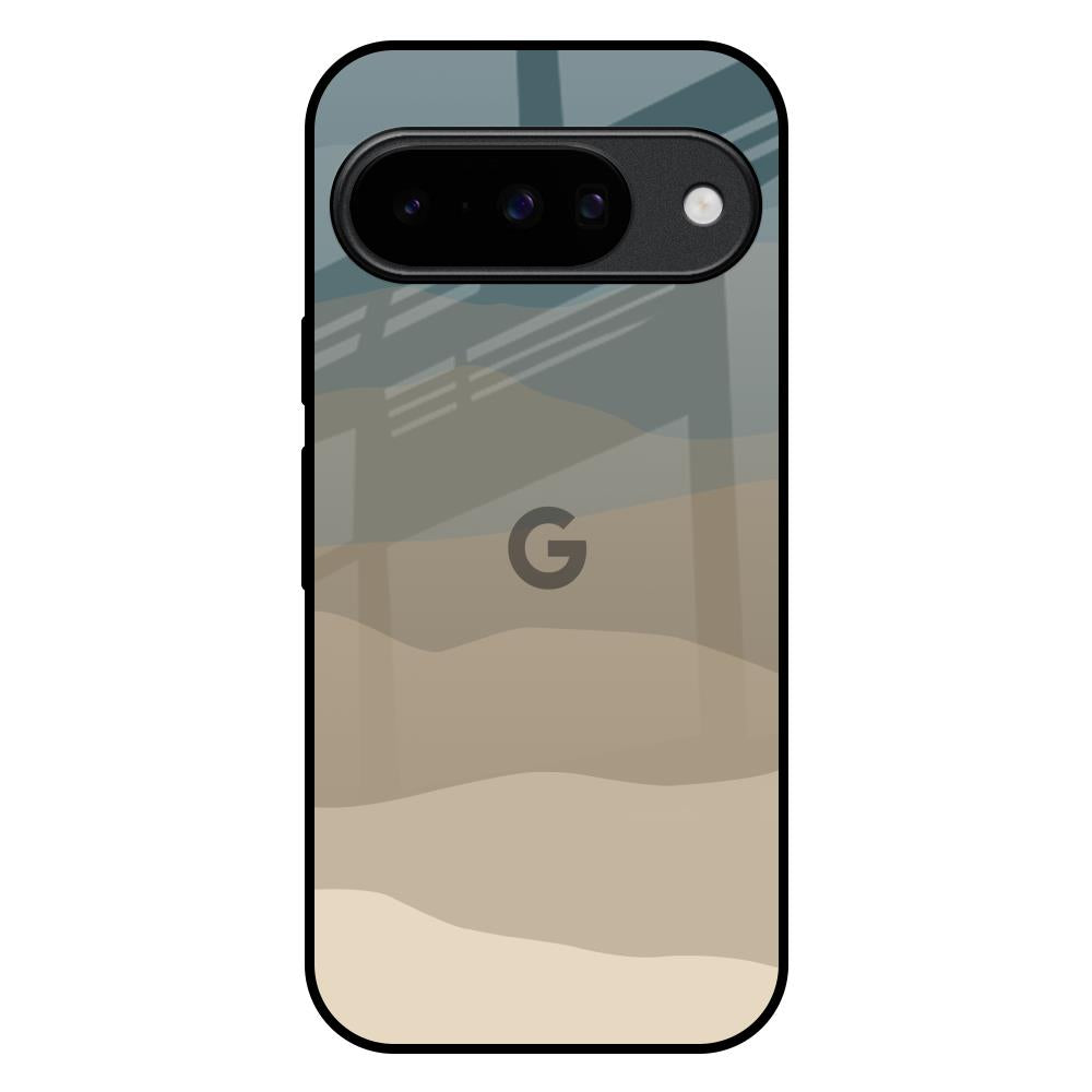 Abstract Mountain Pattern Google Pixel 10 5G Glass Back Cover Online