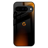 Orange Black Fusion Google Pixel 10 5G Glass Back Cover Online