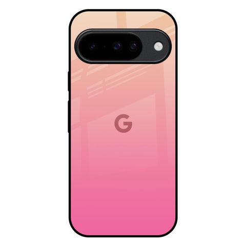 Pastel Pink Gradient Google Pixel 10 5G Glass Back Cover Online